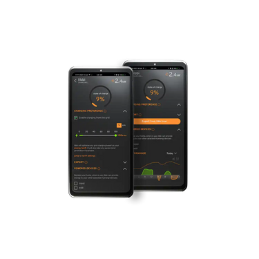 MyEnergi Libbi mobile app interface